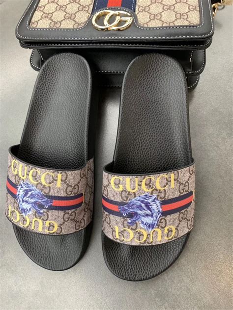 fake gucci slippers dames|gucci slippers outlet.